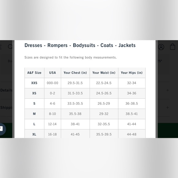 Abercrombie & Fitch Dark Blue Pinstripe Mini Dress - Picture 4 of 7